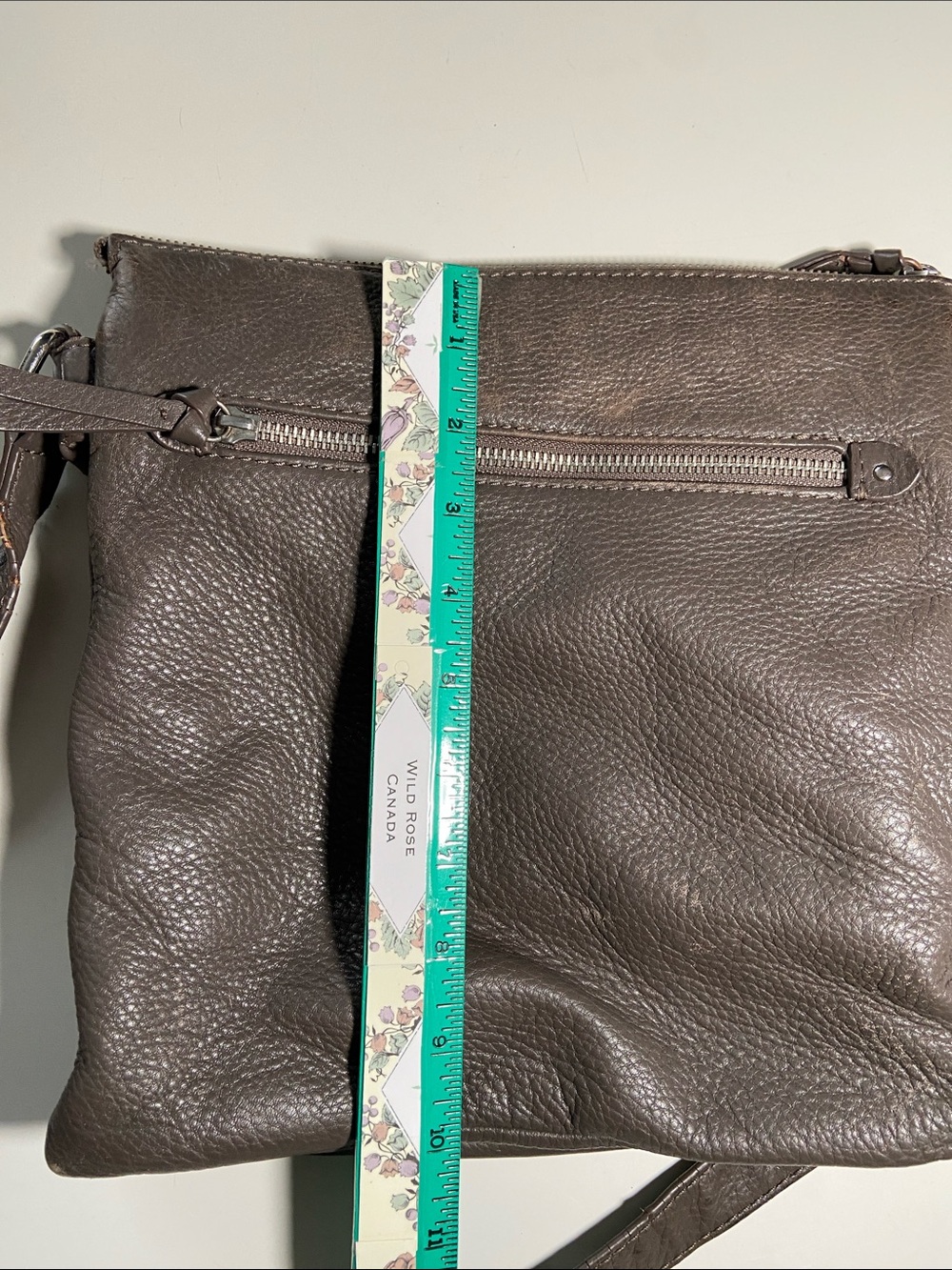 Vintage Pebble Leather Danier Leather Crossbody Bag - Picture 12 of 12